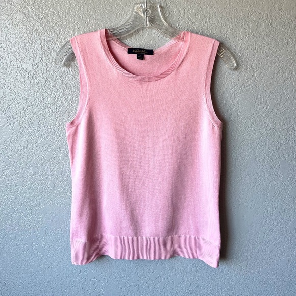 Brooks Brothers Supima Cotton Pink Sweater Vest / Shell - Picture 1 of 8